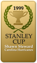 1999  STANLEY CUP  Shawn Steward  Carolina Hurricanes