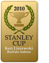 2010  STANLEY CUP  Ken Liszewski               Buffalo Sabres