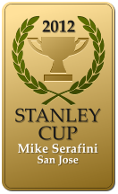 2012  STANLEY CUP  Mike Serafini San Jose